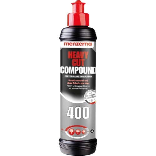 MENZERNA HEAVY CUT 400 250ml mocno tnąca pasta polerska